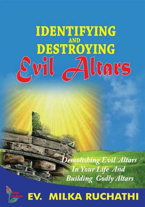 destroying evil altars|pulling down every evil altars.